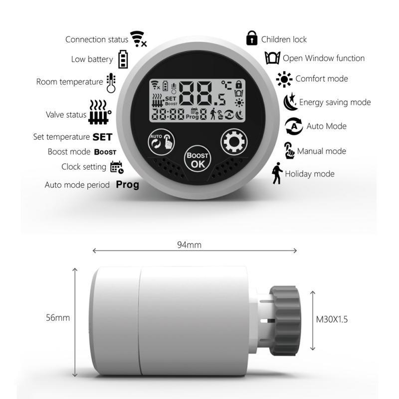 Smart Thermostat Radiator Voice Control