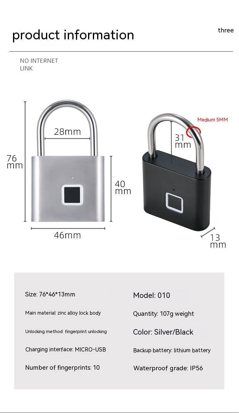 Smart Waterproof Lock