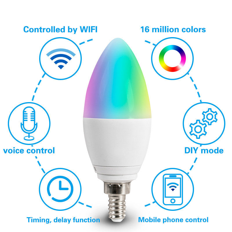 Smart led candlelight