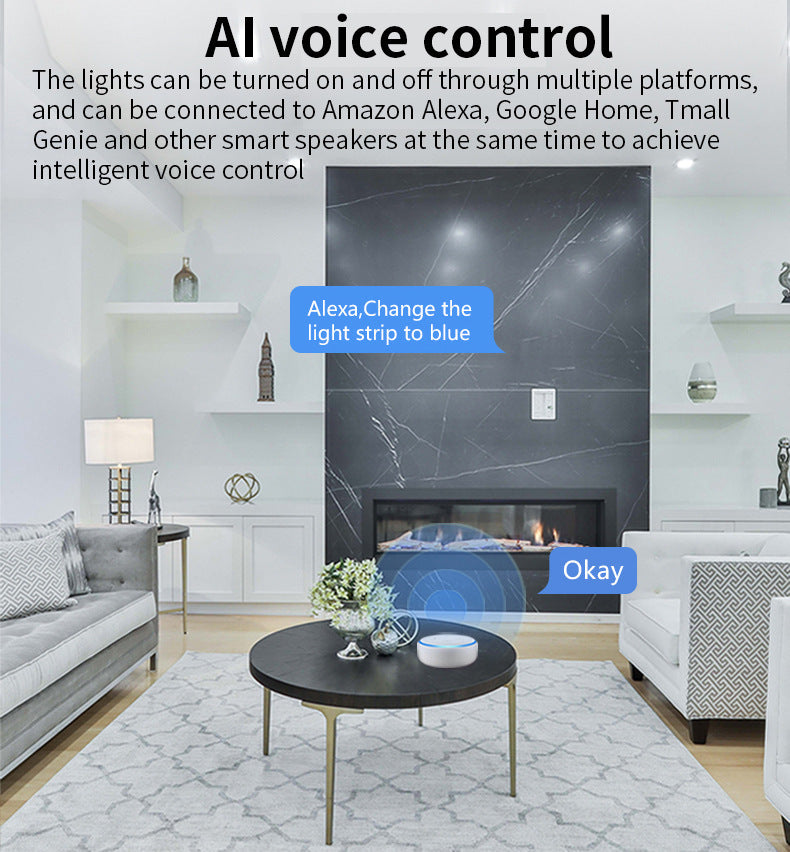 Smart Led Ligh Voice Control