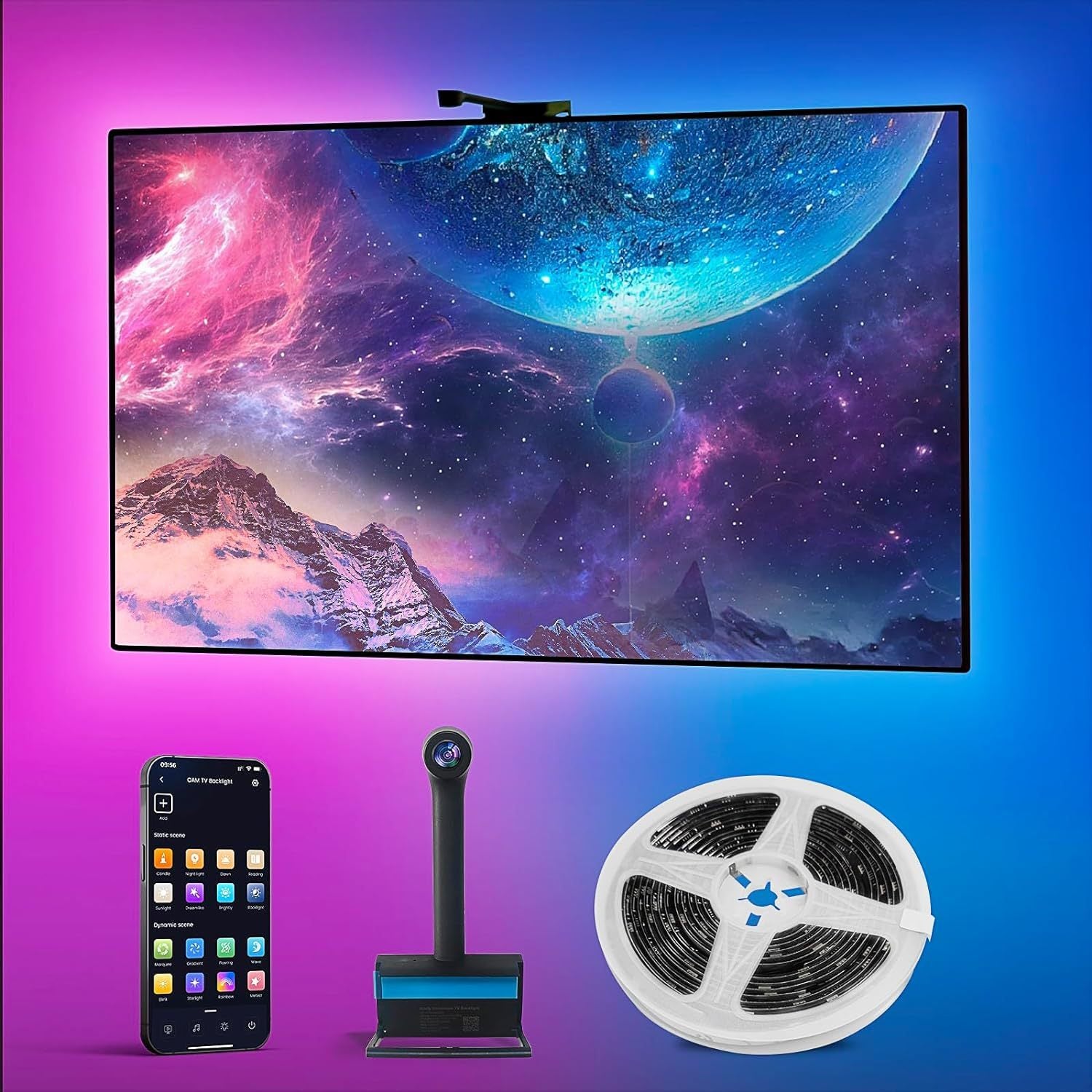 Smart LED Ligh TV Background